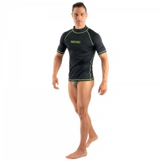 1 65000.. RASHGUARD   MAN BK/GREEN